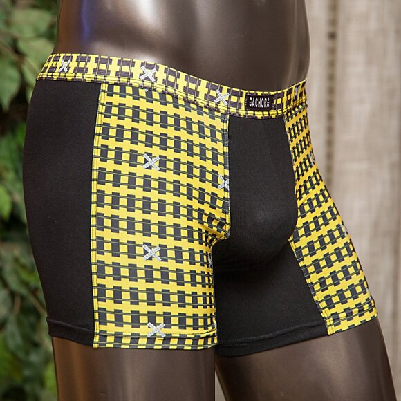 Mens Railroad Print Boxer Brief Handmade - Picture 2 of 5